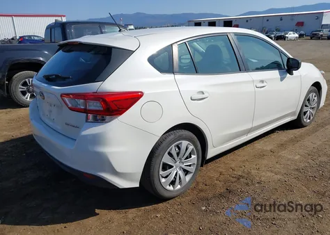 2019 Subaru Impreza 2.0I из США, поврежденный, VIN 4S3GTAA67K3727734
